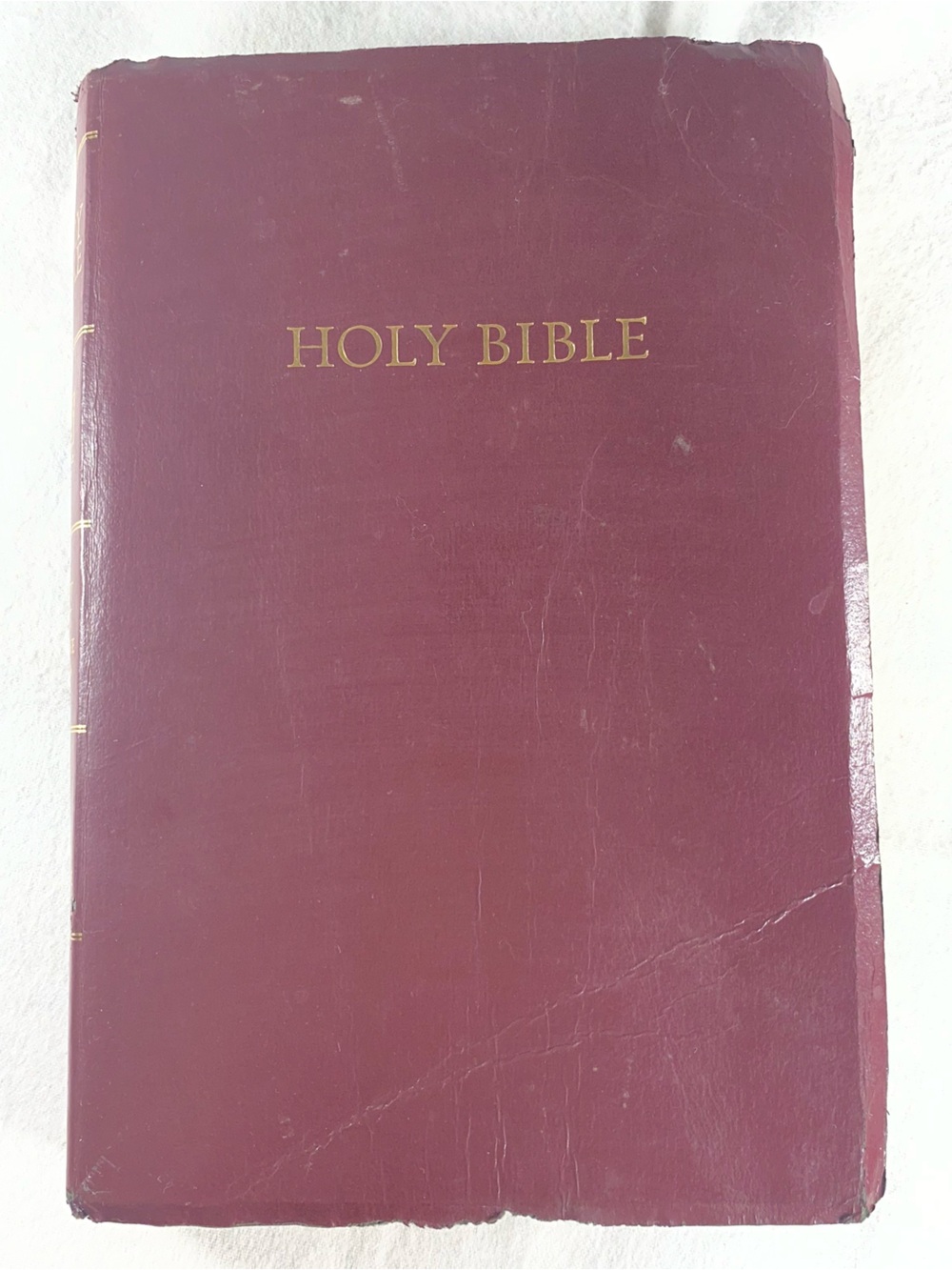 2003 Holy Bible Burgundy KJV Reference Red Letter with Concordance